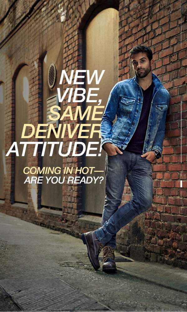 Male model casual